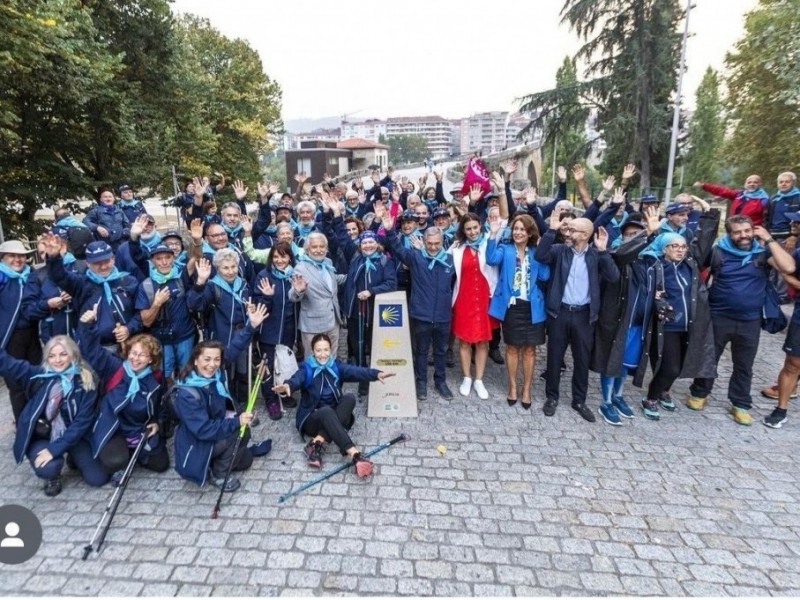 1ª Etapa Ourense - Cea: Listos para la aventura.