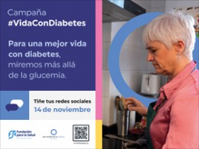 Día Mundial de la Diabetes. Hablemos sobre el bienestar para una mejor vida con diabetes