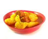 Patatas guisadas con chorizo