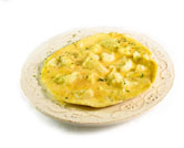 Tortilla de coliflor