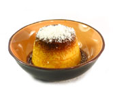 Flan de coco