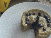 Tarta de yogur y plátano